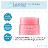 LANEIGE Lip Sleeping Mask Berry - Nourishes Lips, Moisturizes, Softens Lips, Reduces Dark Lips, Prev