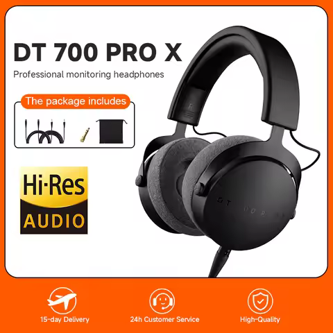 Hot Sale DT700 PRO X Closed-Back Studio Monitor Headphones with Stellar.45 Driver for High-Resolutio