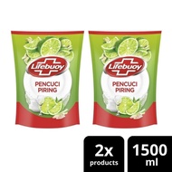 LIFEBUOY DISHWASHING SOAP 2 POUCHS SIZE 1500ML LIFEBUOY DISHWASHING SOAP - [NEW] - WC64 GROCERY