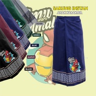 Sarung Instan Anak Laki Laki Karakter Font Ilmu dan Amal Untuk Usia 2