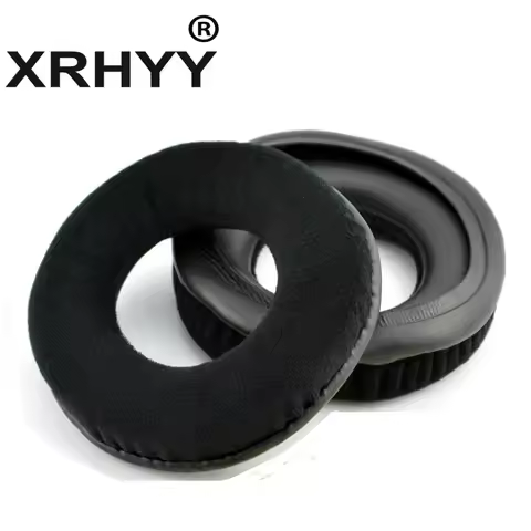 XRHYY Black Replacement Ear Earpads Cushions for SteelSeries V1 V2 Beyerdynamic DT770 DT880 DT990 AK