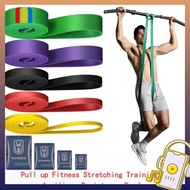 MYRONGMY Fitness Elastic Band, 5-85 lbs TPE Yoga Tension Band,  Elastic Hanging Training Strap Unise