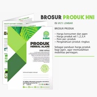 BROSUR PRODUK HNI HPAI TERBARU