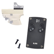 Glock Sight Mount Plate - Glock 17 19 22 23 26 27 34 35 37 41 Mounting Plate for Mini Red Dot Sight,