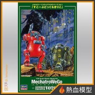 [熱血模型] 長谷川 組裝模型 1/35 WeGo 裝甲騎兵vol.1 Scopedog & Chirico