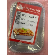 Aluminum Foil Cup Foil Tray Mould MY CHEF FOIL 4363-P