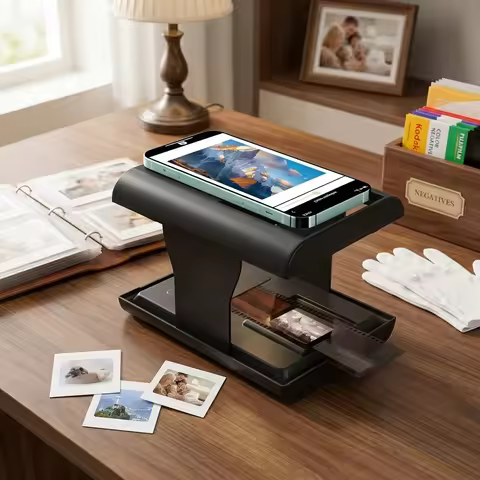 1PC 35mm Film Scanner Smartphone Negative Slide Digitizer with LED Backlight Portable Photo Converte