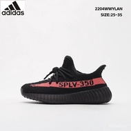 Original a_didas Yeezy Boost 350v2 coconut running shoes for children