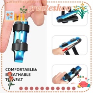 GREATESKOO Finger Braces, Soft Metal Finger Splint, Replacement Breathable Adjustable Finger Support