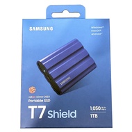 Samsung 1TB T7 Shield USB-C Portable SSD (Blue) for iPhone 16/15 Pro, PC, Mac, Android