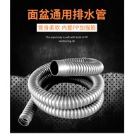 [KH] 32mm Basin Sewer Pipe DN25 Extended Extension Washbasin Drain Pipe 1.0inch Mop Sink Basin Drain Device Sewer Pipe Fittings Household Accessories