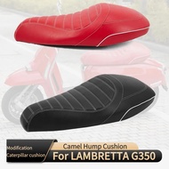 For LAMBRETTA G350 G 350 Modified Motorcycle Seat Caterpillar Seat Cushion Hump Seat More Comfortabl