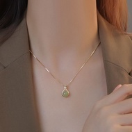 2023年幸运福袋吊坠项链女 小众设计百搭锁骨链森女系2023 Lucky Lucky Bag Pendant Necklace for Female Minority Design Versatile Collar Chain Sen Women's Serie11.20