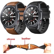 Leather Strap For Samsung Galaxy Watch 3 45mm 41mm Band Gear S3/Active 2/Galaxy 46mm Watchband Bracelet Belt