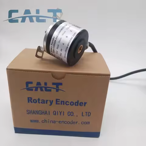CALT GHH38-06G1000BMT526 GHH38 38mm outer diameter 6mm shaft Optical Rotary Encoder Vlotage output 5