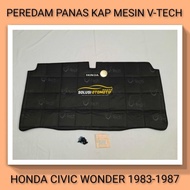 (0_0) HONDA CIVIC WONDER Peredam Pelindung Panas Kap Mesin Aksesoris