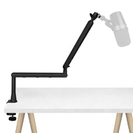 Geekria for Creators Microphone Arm Mic Boom Arm Mount Suspension Stand Mic Scissor Arm Desk Mount H