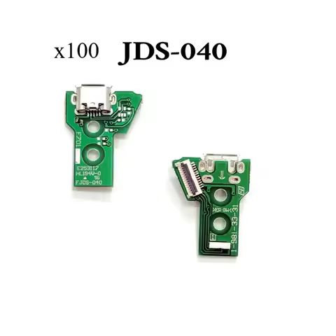 100Pcs/Lot USB Charging Port Socket PCB Board With Flex Cable For PS4 DualShock 4 Controller JDS‑040