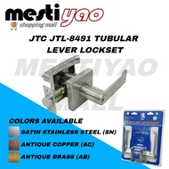 JTC JTL-8491 SN/AC/AB Tubular Lever Lockset/Kunci Pintu Rumah/Tombol Pintu Rumah