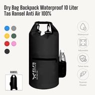 ELFS Dry Bag Backpack Waterproof 10 Liter 100% Waterproof Backpack