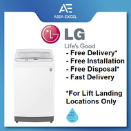 LG TH2110DSAW TURBOWASH3D™ 10KG TOP LOAD WASHING MACHINE