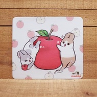 【滑鼠墊】 ㄇㄚˊ幾滑鼠墊(蘋果兔)43707