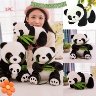 KEATHS 9/10/12/16cm Plush Panda Lovely Bear Soft cloth Toy Kneeling Sitting Present Doll