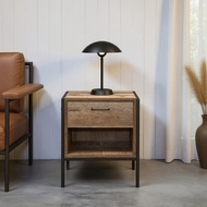 Synergy House Vintage End Table With Storage