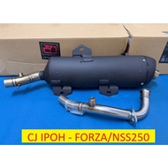 EXHAUST CJ IPOH NSS250 FORZA 250 TRU PRESSURE 320MM SFM SFM32