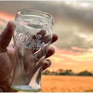 Genuine Coke Glass Classic Design Authentic With A Bar On The Glass.