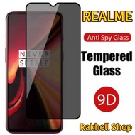 LAYAR TEMPERGLASS ANTI SPY FOR REALME C75X C75 C67 C65 C63 C55 C51S C51 C53 C35 C33 C30s C30 C31 C11