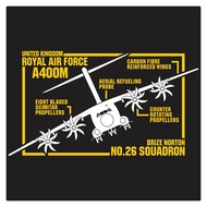 RAF Airbus A400M Atlas Cutting Sticker