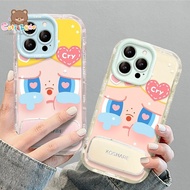 Crybaby Phone Case With Phone Holder Casing iPhone Case iphone 16 case iphone 16promax Transparnt Ca