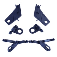 6pcs/Set Headlight Repair Kit Bracket Repair Parts Paw Feet Fixing Claw For Mercedes-Benz M-Class W1