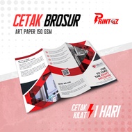 Print 2-Sided Folding Brochures Print A4 Leaflet Brochures Custom Flyer Printing