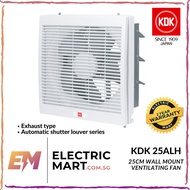 KDK 25ALH 25cm Wall Mount Ventilating Fan