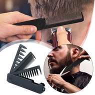 Multifuncional Portable Plastic Folding Pocket Combs Men Oil Head Beard Combs Barber Hair C3