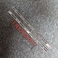 Racing Exhaust Rivet Exhaust Trim, Stainless Steel