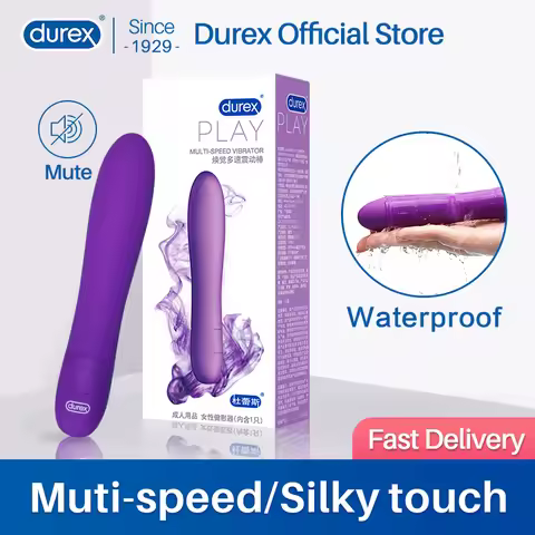 Durex Vibrators Dildo G-point Strong Shock Stimulation Vibrator Clitoris for Female Appliances Self 
