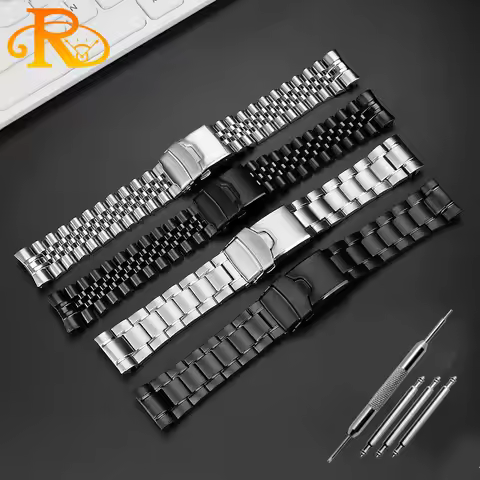 Solid stainless wristband For Seiko steel watch strap abalone series turtle srpa21 srp777 srpc25 srp
