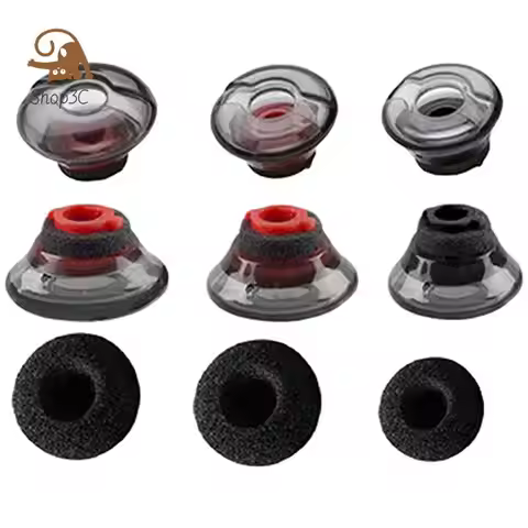 For Plantronics Voyager 5200 Earplugs Soft Silicone Ear Pads Earphone Clear Earbuds Tips Eargels Bla