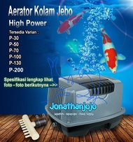 JEBO P50 AERATOR POMPA UDARA KOLAM IKAN KOI HIBLOW HIGH POWER