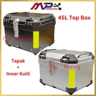 Top Box 45Liter,Universal Box Aluminium box design and stlye, ABS Box