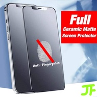 APPLE Full Matte Ceramic Anti Fingerprint Screen Protector Iphone 11 Pro Max 12 Pro Max Mini 13 Pro 