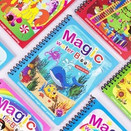 Magic Water Book Coloring Book Magic Coloring Book Water Doodle Coloring Book