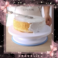 ORAVELLE | Cake Table Rotating Cake Decorating Turntable/ Decorative Rotating Cake Table/ Cake Stand