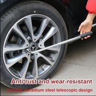 L-shaped Handle for Unscrewing Car Tires Extended Size with 2 Guns 17/19/21/23mm Wheel Brace Wrench
