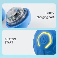 Pet Toy Dog Call Cat Ball Automatic Rolling Ball Chewing Dog Toys Electric Interactive For Cats G7w0