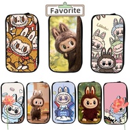 FAVORITEGOODS Pencil Cases, Cute Cartoon Large Capacity Labubu Pencil Bag, Storage Bag