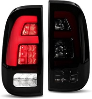 MAYELLO Pair Blacked-Out Full LED Tail Lights for 2008–2016 Ford F-250/F-350/F-450/F-550/F-650 Picku